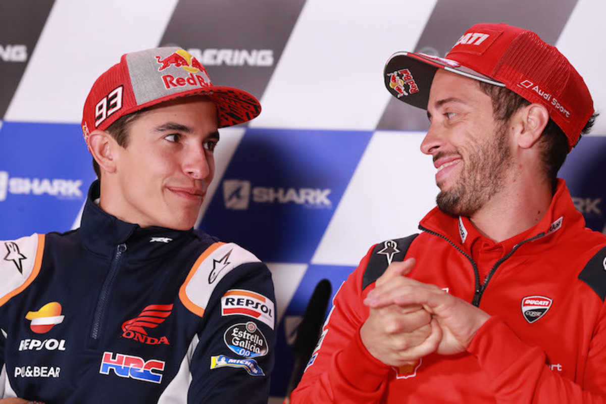 Marc Márquez und Andrea Dovizioso