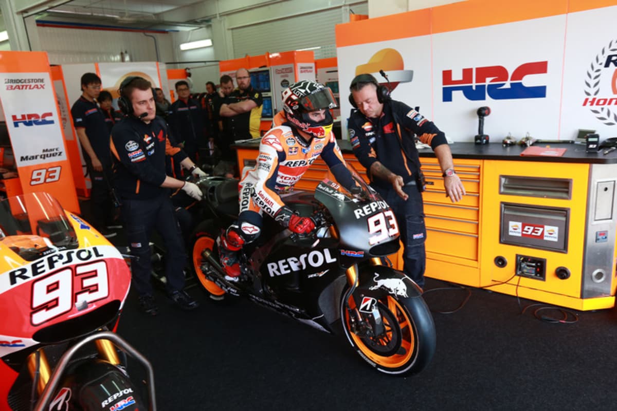 Marc Márquez probierte viele Motorräder durch