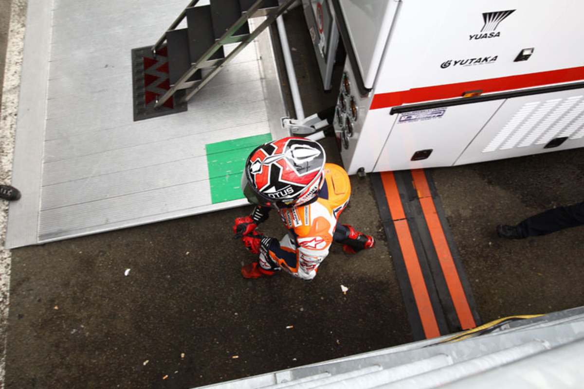 Geht unbeirrt seinen Weg: Marc Márquez