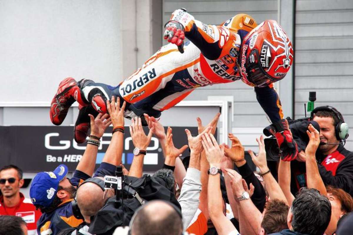 Bild 8: Márquez siegte auf dem Sachsenring
