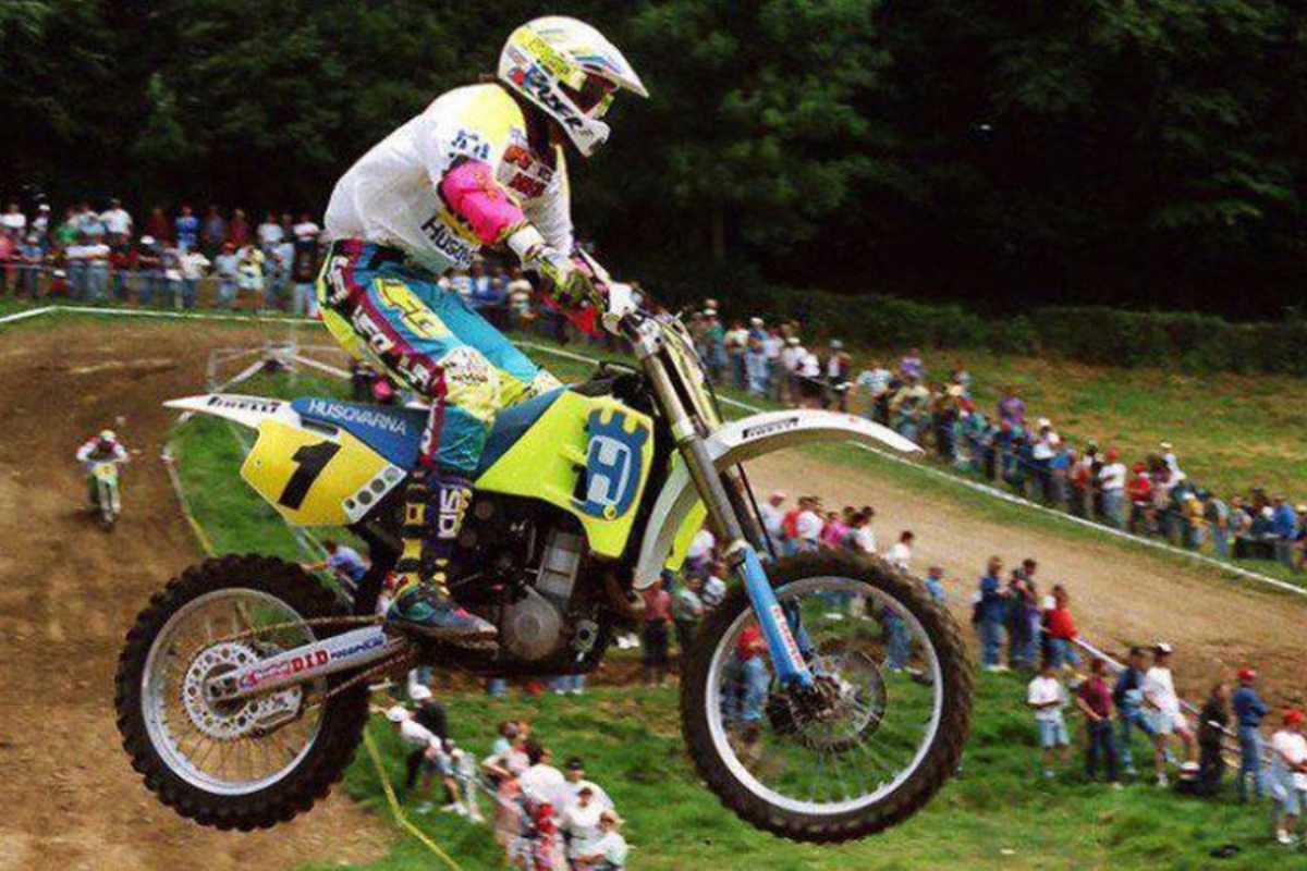 Jacky Martens beendete 1993 die Zweitakt-Dominanz in der 500er Klasse mit der Husqvarna 610 Viertakt