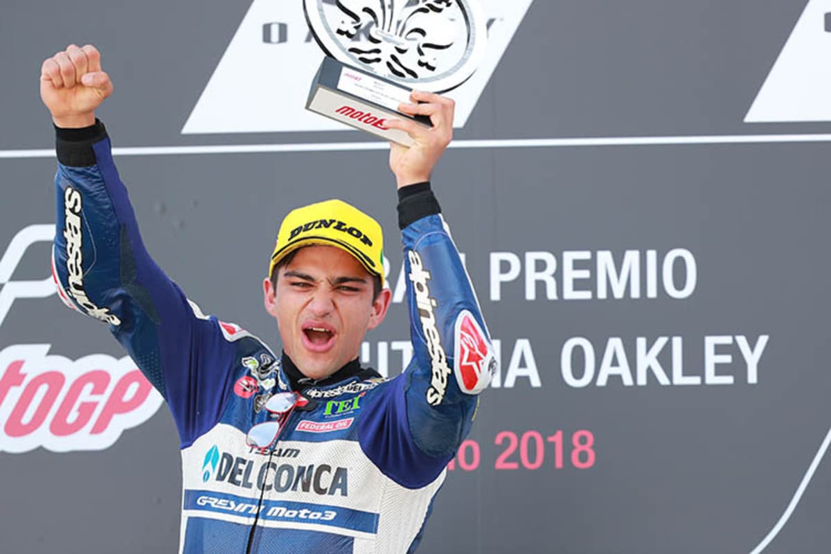 Steigt auf in die Moto2: Jorge Martin