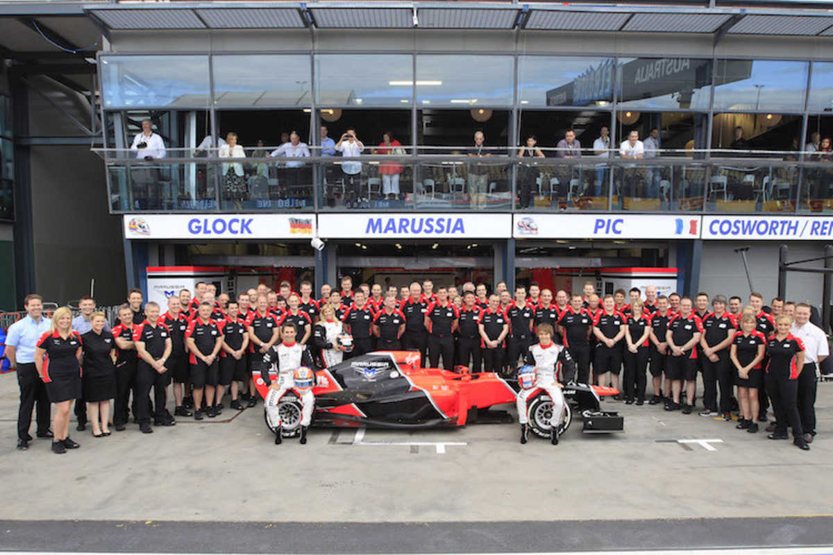 De Villota war 2012 bei Marussia (später Manor) Ersatzfahrerin