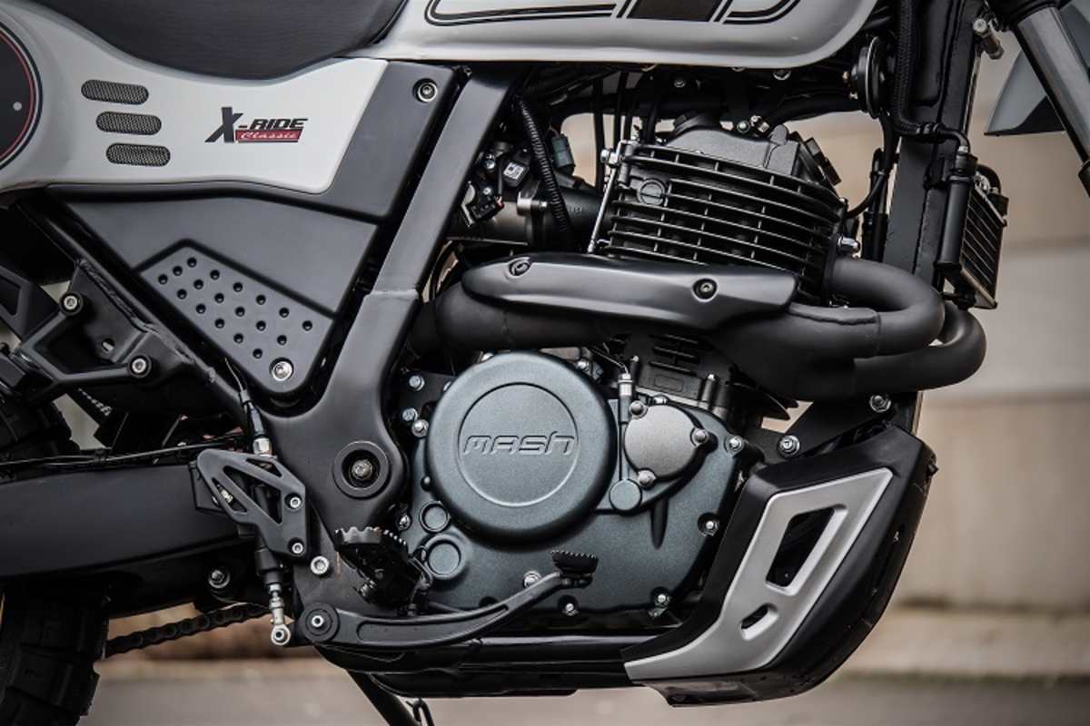 Alter Bekannter: Der Motor basiert auf dem 650er Einzylinder der Honda NX 650 Dominator