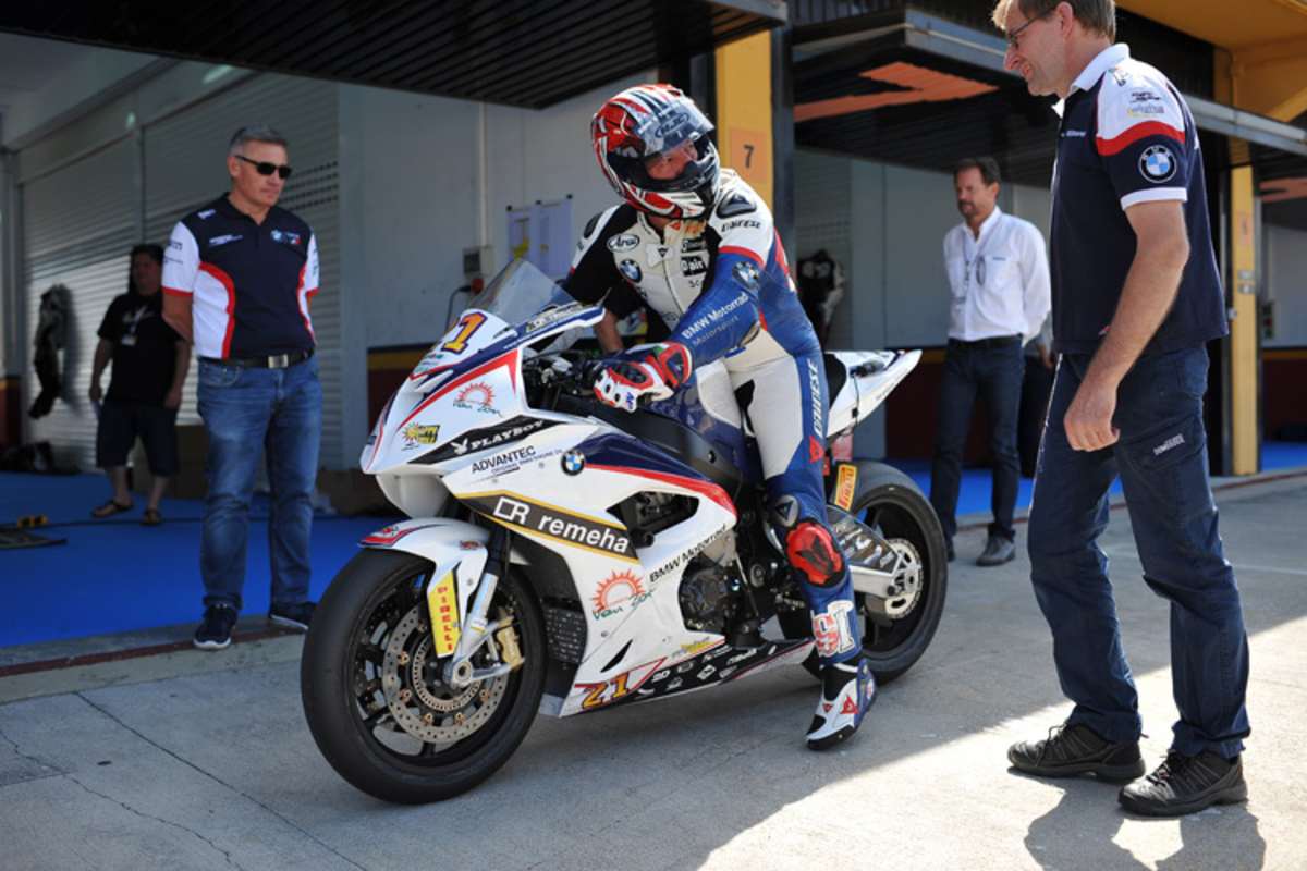 Ging alles gut, fragte das Team. «Perfekt», meinte der SPEEDWEEK-Tester