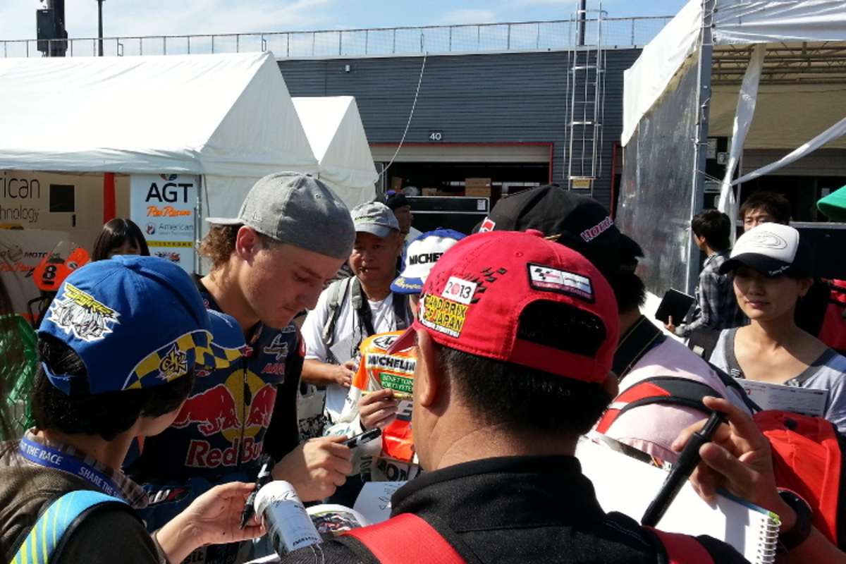 Fanmassen: Jack Miller nahm sich sehr viel Zeit für seine Fans