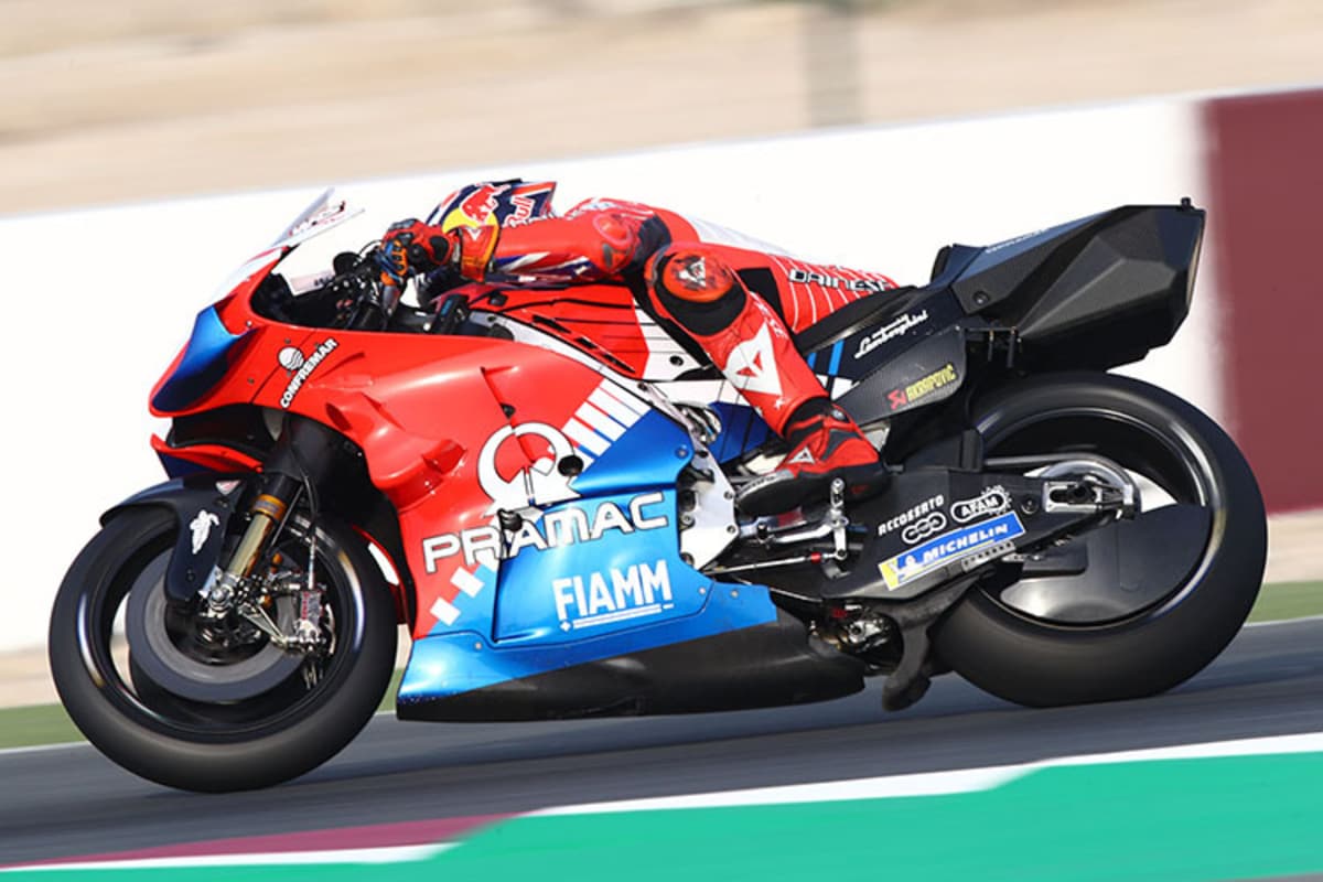 Jack Miller auf der Ducati GP20