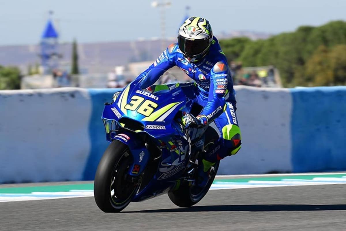 MotoGP-Rookie Joan Mir brachte die Nr. 36 mit