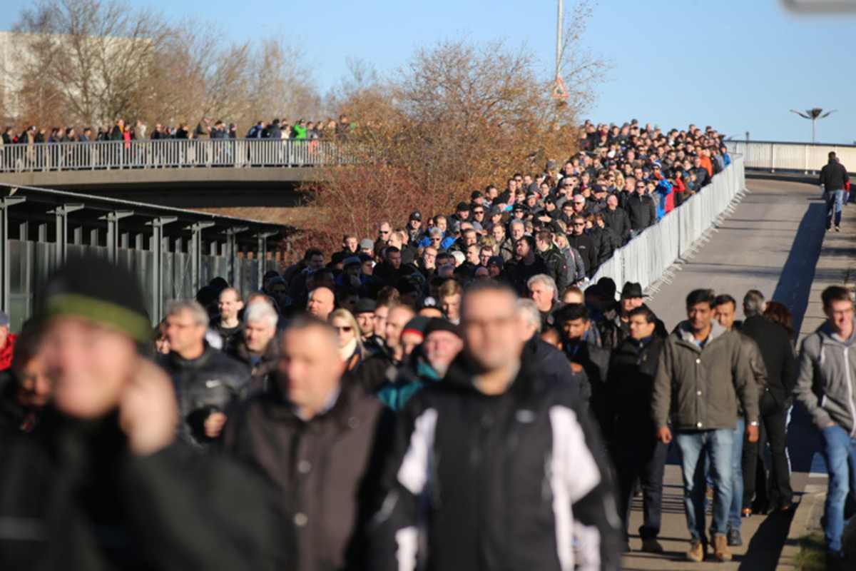 16.500 Mitarbeiter und Familienmitglieder fanden sich in Sindelfingen ein