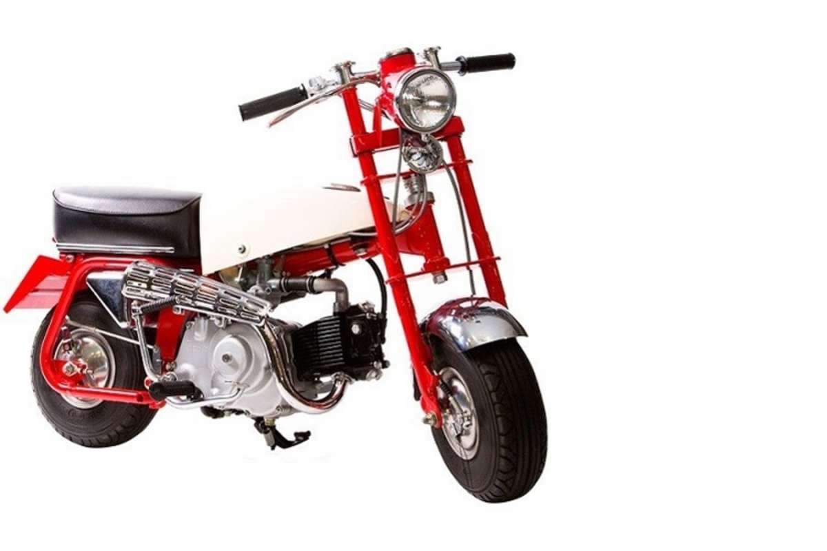 Die erste Monkey von 1961 baute Honda als Spassvehikel für einen Vergnügingspark