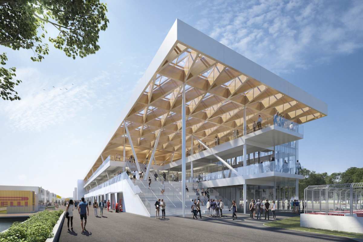 Die Anlage wirkt luftig und leicht