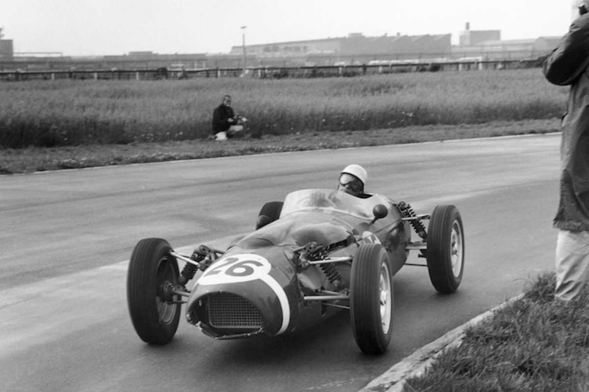 Stirling Moss 1961 im Ferguson P99