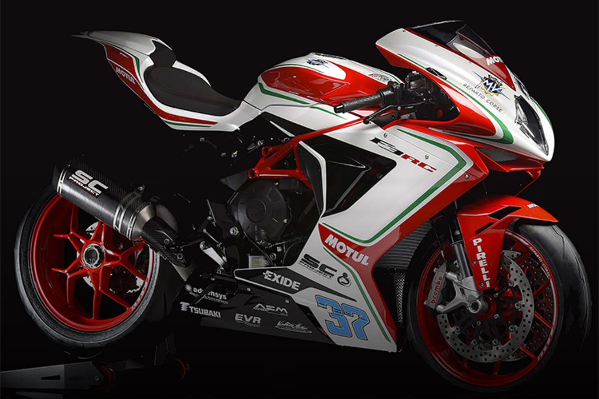 Die MV Agusta F3 gibt es bereits mit 800 ccm