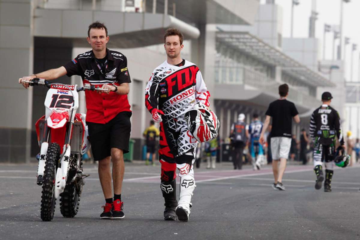 Team Honda-HRC liefert dem deutschen WM-Fahrer ausgezeichnete technische Unterstützung