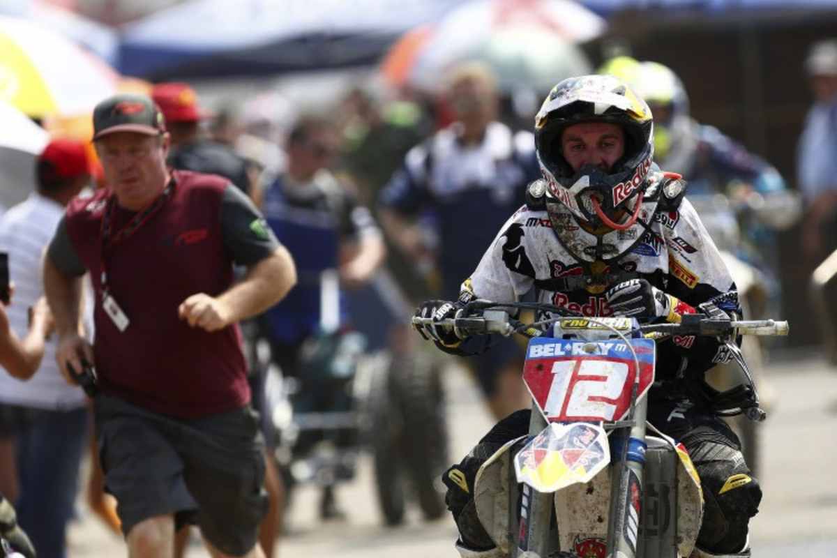 Max Nagl, von der Hitzeschlacht gezeichnet 