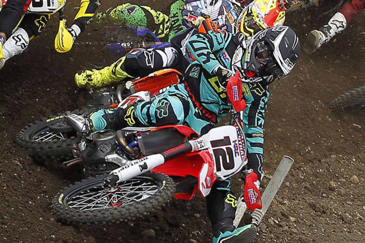 Max Nagl: im ersten Lauf Start gewonnen 