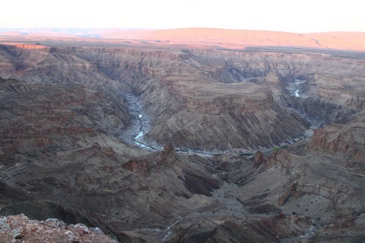 Eines der landschaftlichen Highlights: Der Fish River Canyon