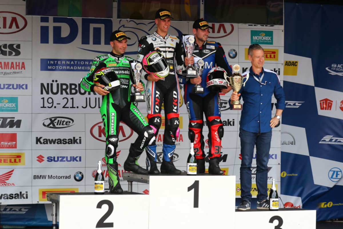 Podest nach SBK Lauf 1