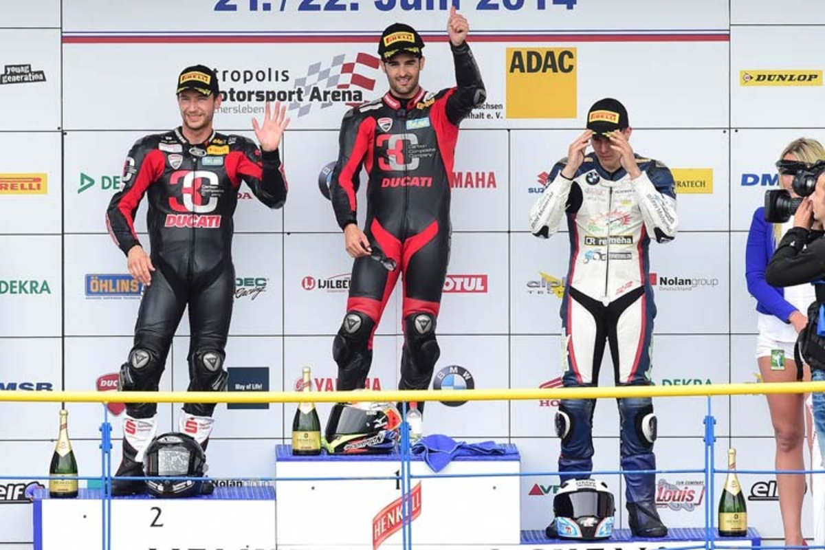 Neukirchner, Fores und Reiterberger (v.li.) auf dem Podest