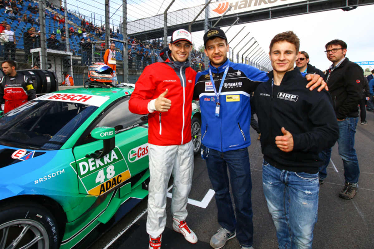 Neukirchner schaut, was bei der DTM Abteiliung so geht