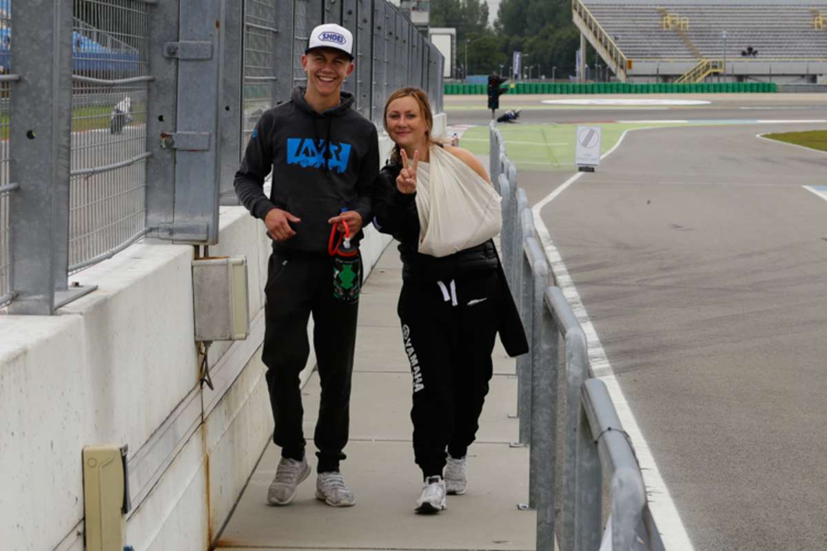 Jessica Langstädtler mit Jonas Geitner