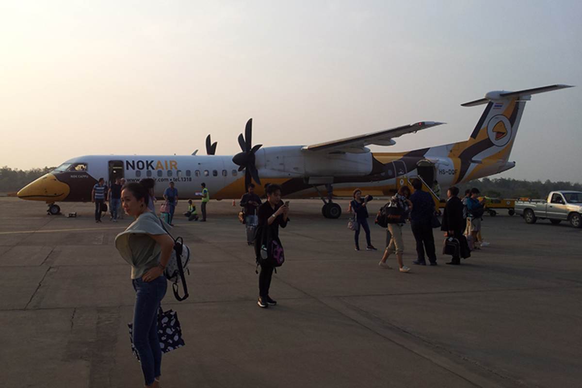 Eine Maschine von Nok Air