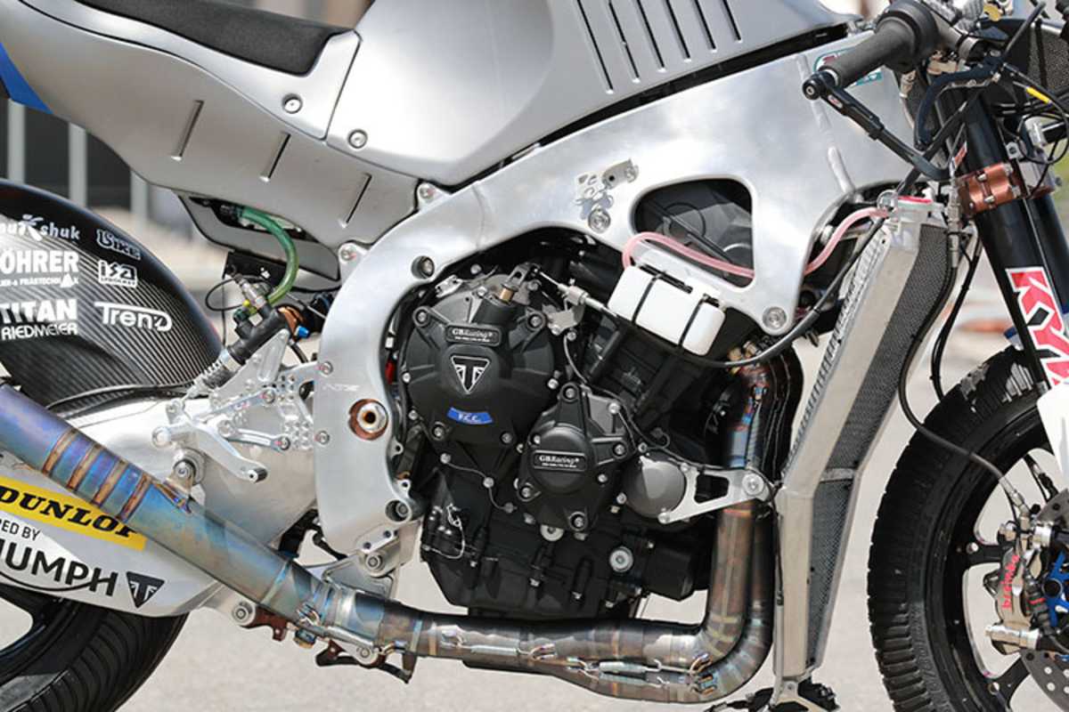 Das neue NH6-Moto2-Chassis von NTS