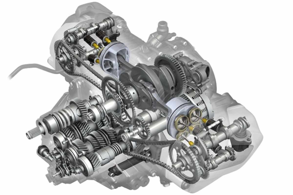 Mit der variablen Ventilsteuerung wurde der Zweizylinder nochmals stärker - und komplizierter