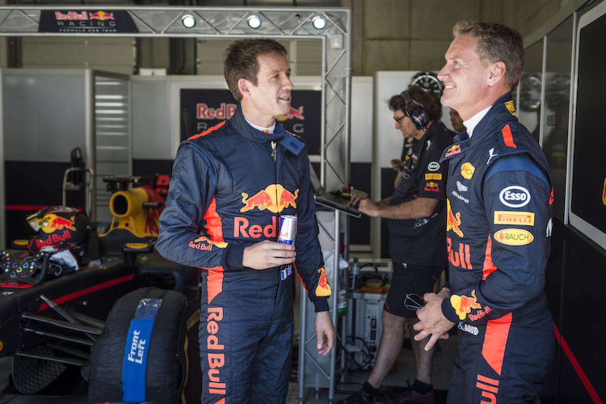 Sébastien Ogier mit David Coulthard