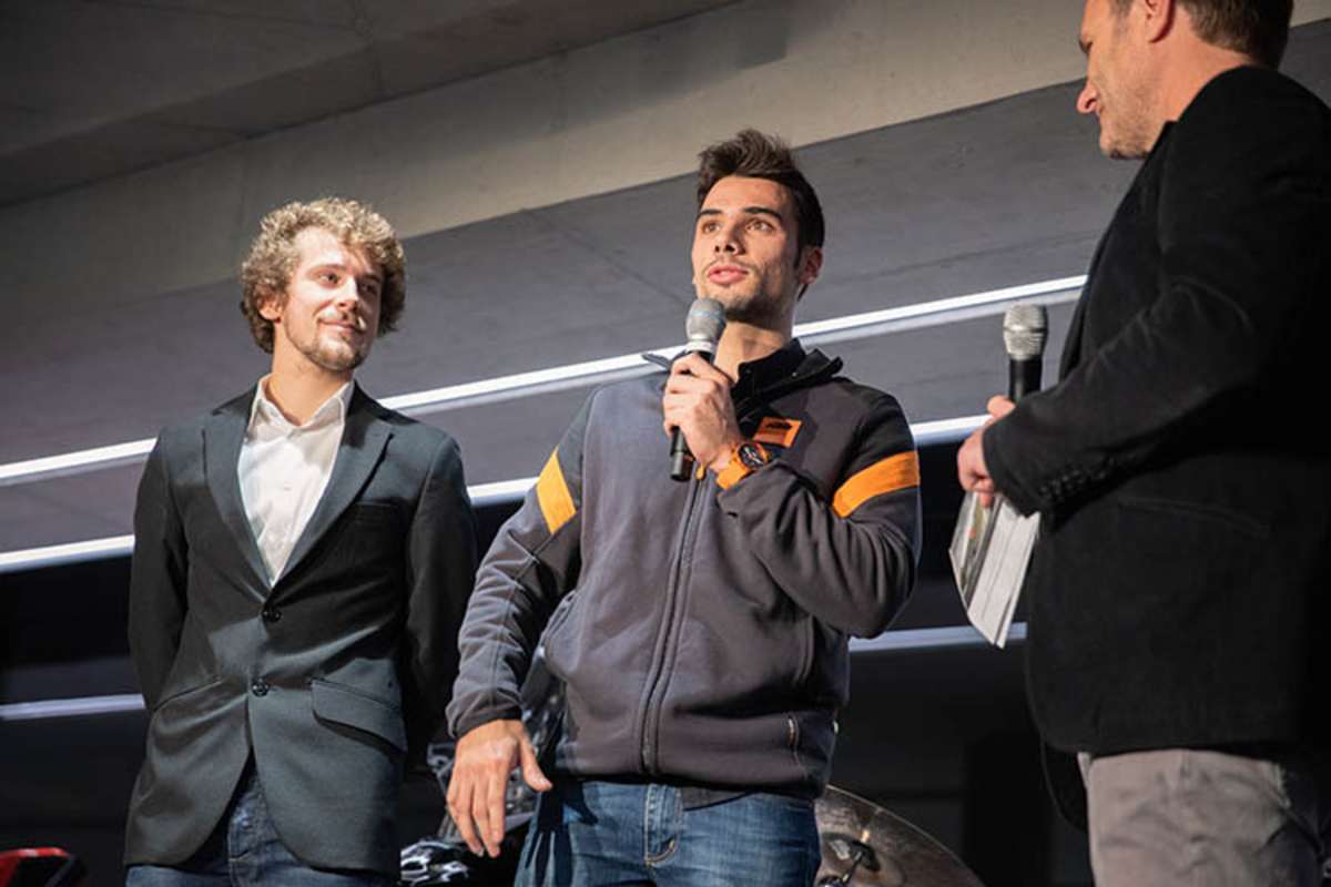 Prominenz: Philipp Öttl (li.) und Miguel Oliveira