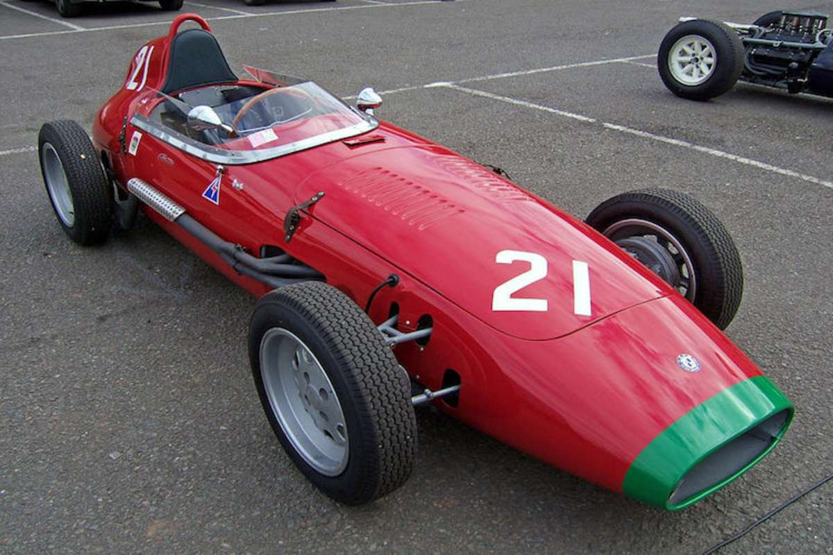 Ein Formel-Junior-Rennwagen von OSCA