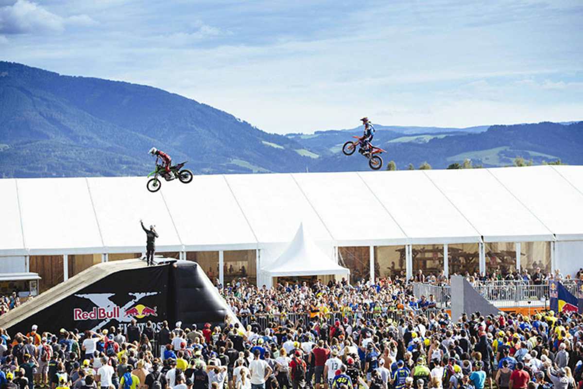 Den Fans wurde auch neben den MotoGP-Sessions viel Action geboten