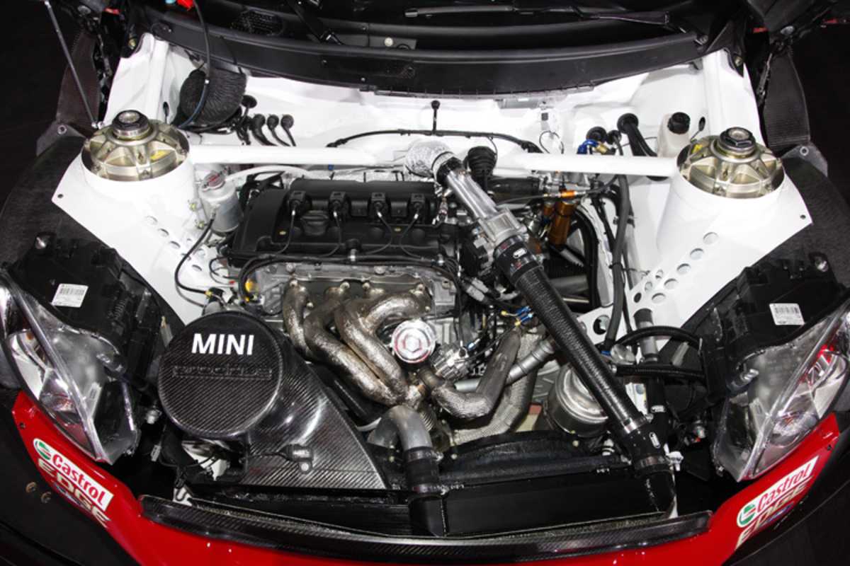 Der BMW P14 Turbo-Motor, MINI WRC, 2011