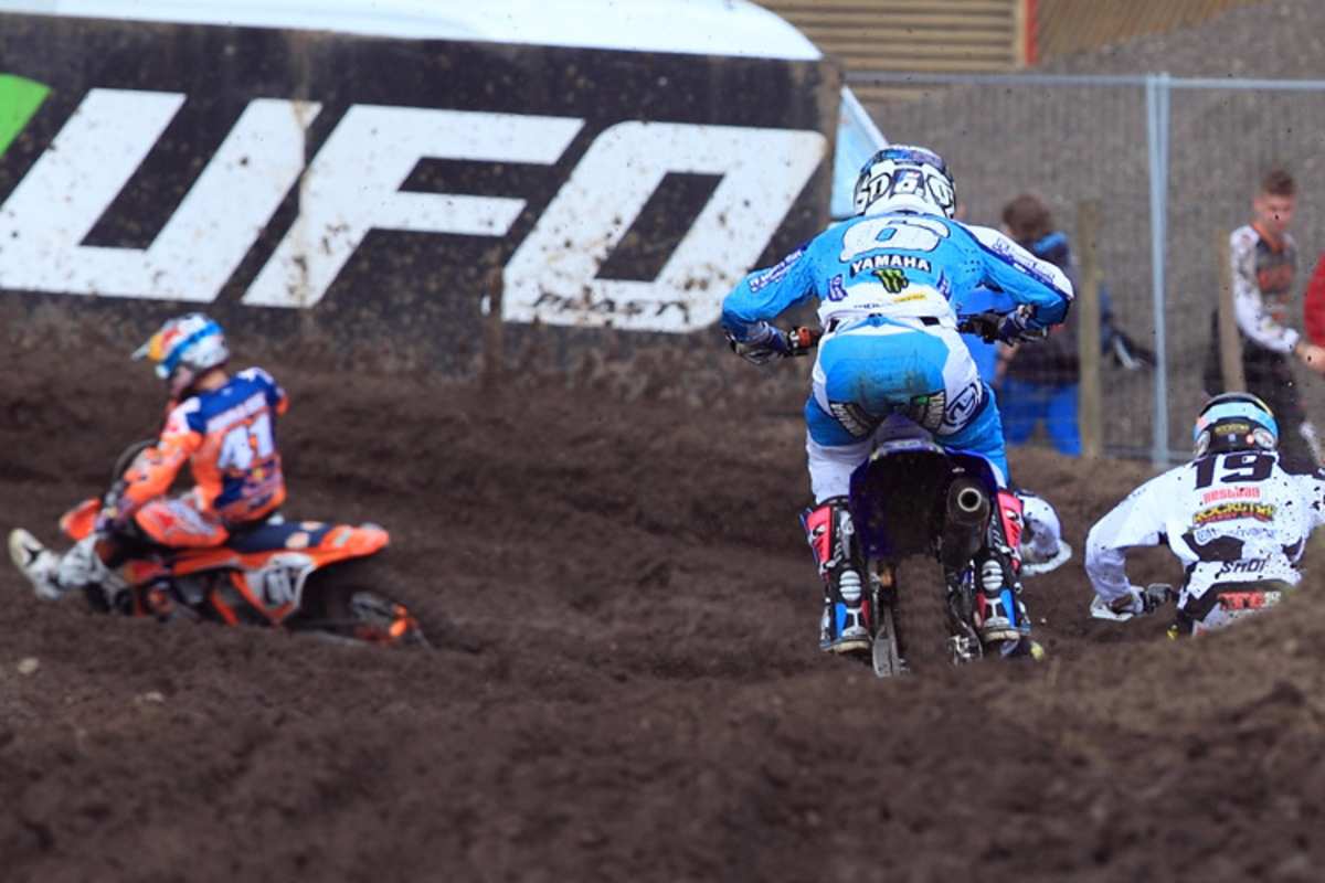 Benoit Paturel (#6) nimmt die Verfolgung auf