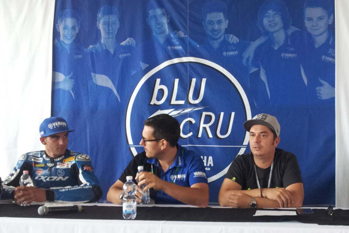 Paolo Pavesio von Yamaha mit Uccio Salucci