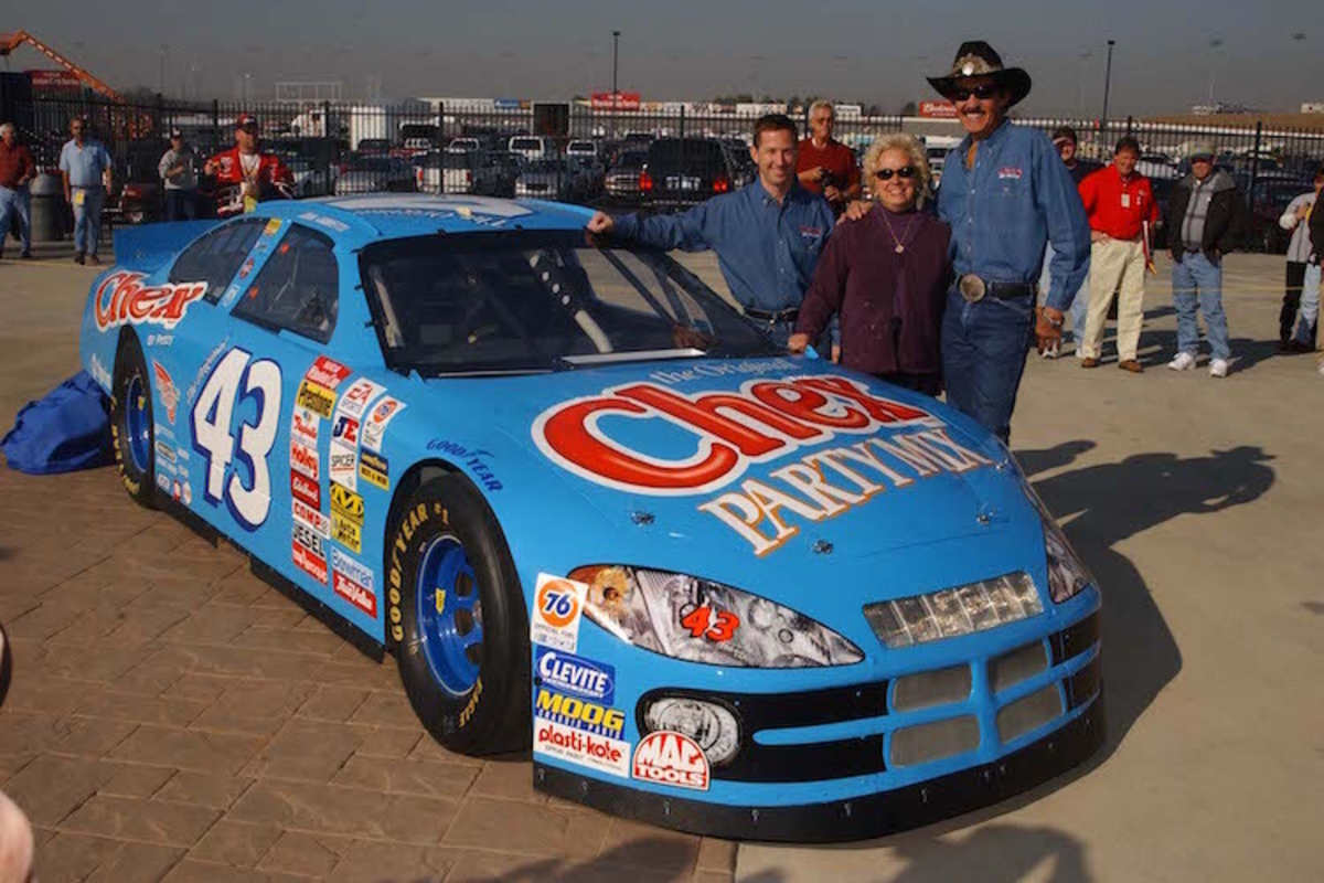 John Andretti mit NASCAR-Legende Richard Petty