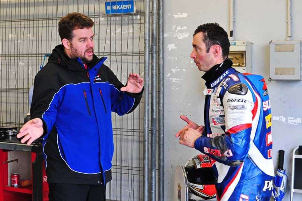 Denis Hertrampf (li.) zeigt Philippe wo es lang geht