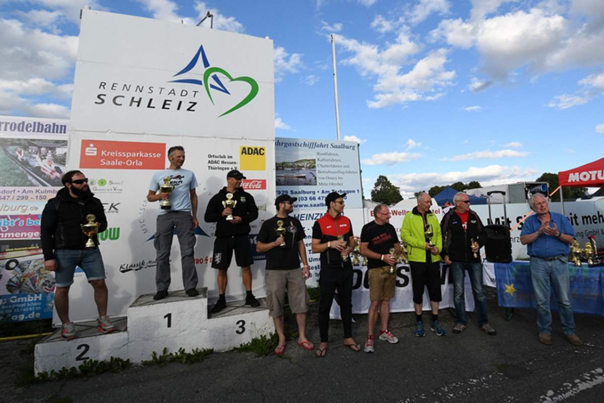 ProThunder Sieger: Samstagsieger Hans Paßberger ganz oben