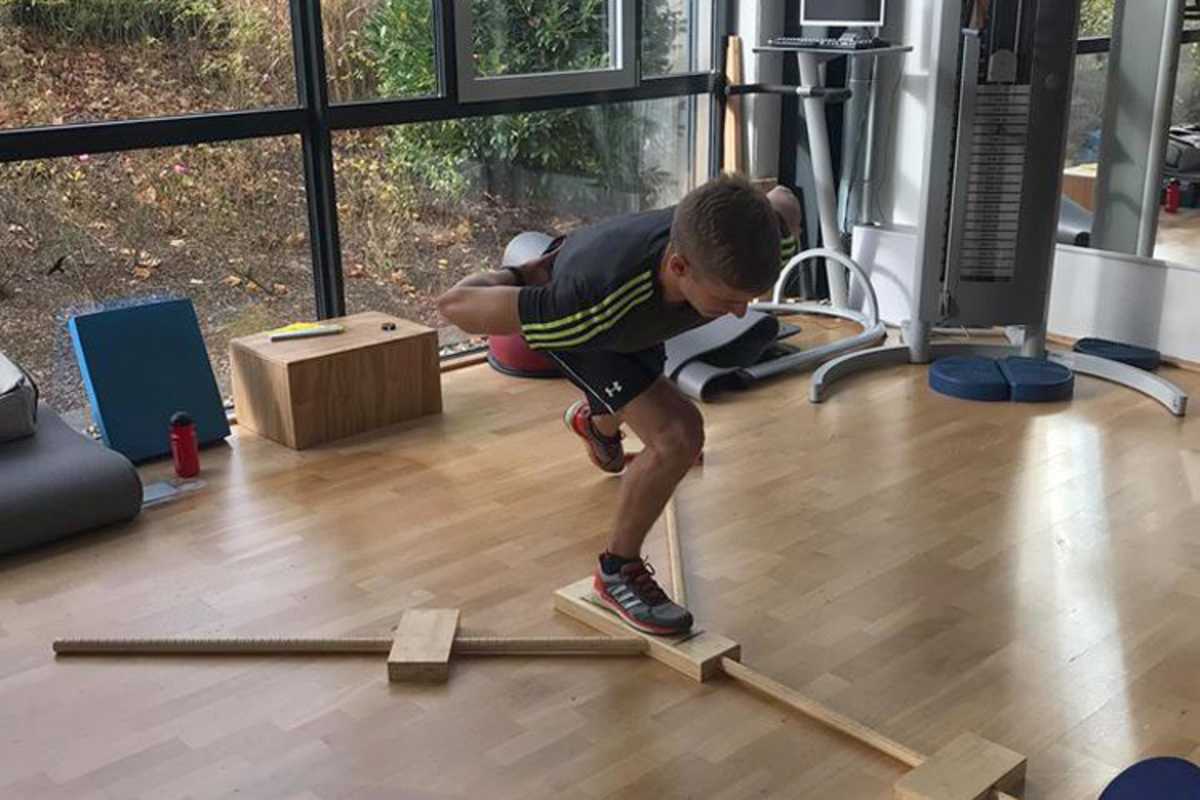 Der Schleizer beim Wintertraining