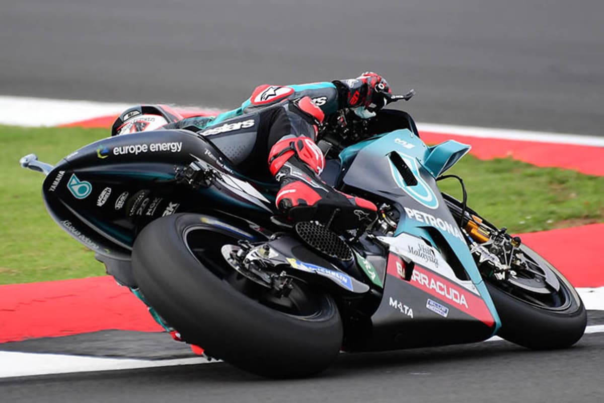 Fabio Quartararo in Silverstone