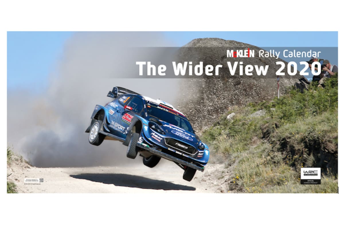 Der tolle Breitformat-Kalender aus der Rallye-WM