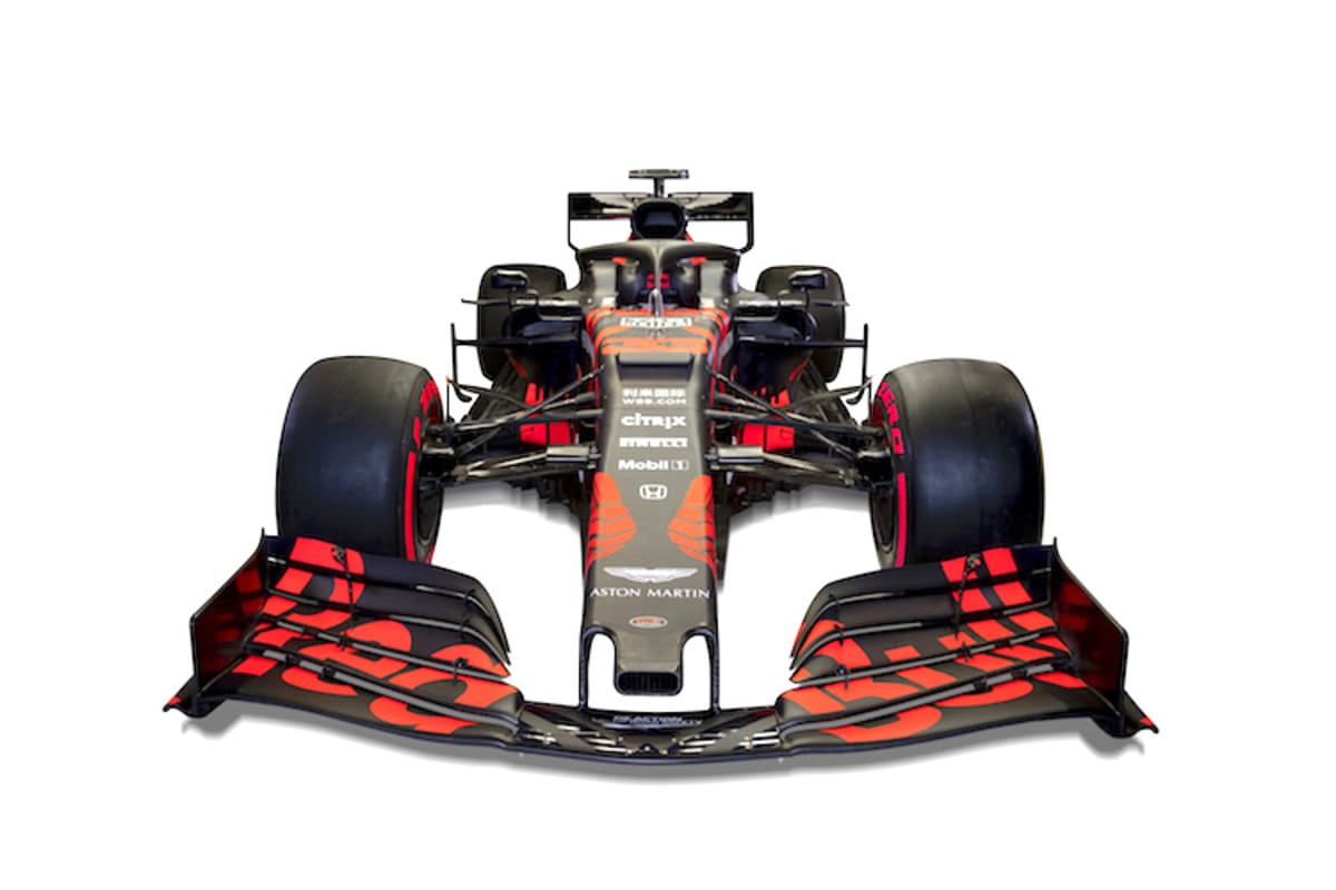 Das Auto von Max Verstappen und Pierre Gasly von vorne