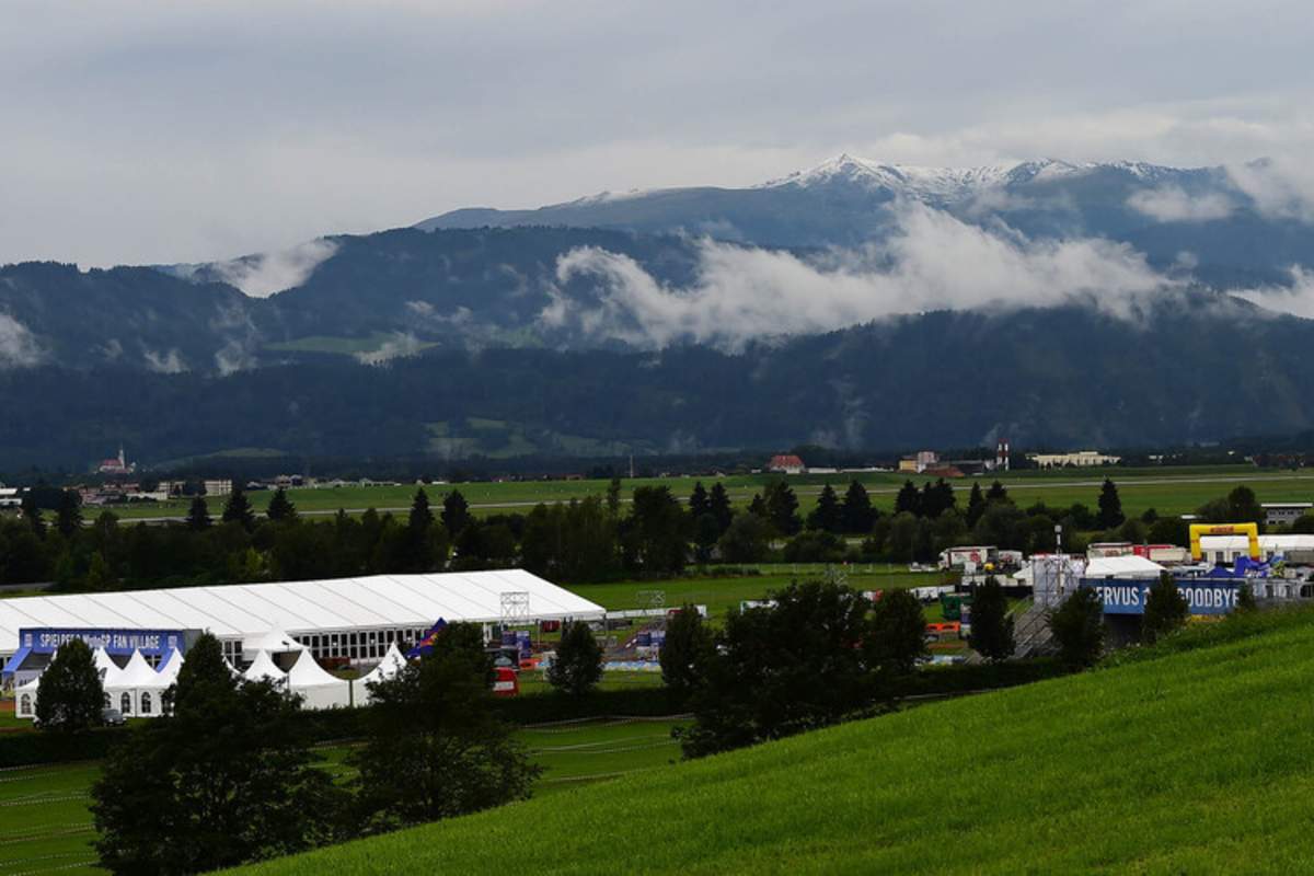 Nach 8 Uhr früh war der Himmel in Spielberg noch stark bewölkt