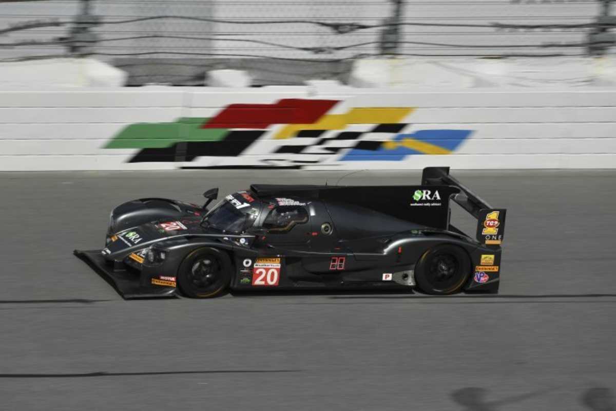 Der Riley LMP2 kommt in Daytona noch nicht auf Touren
