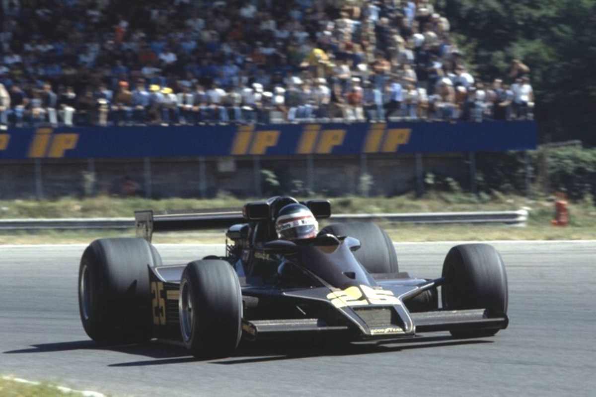 Héctor Rebaque 1989 im privaten Lotus