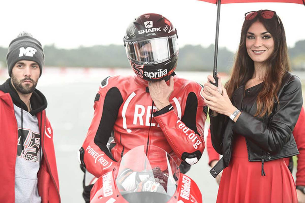 Scott Reding auf dem Startplatz