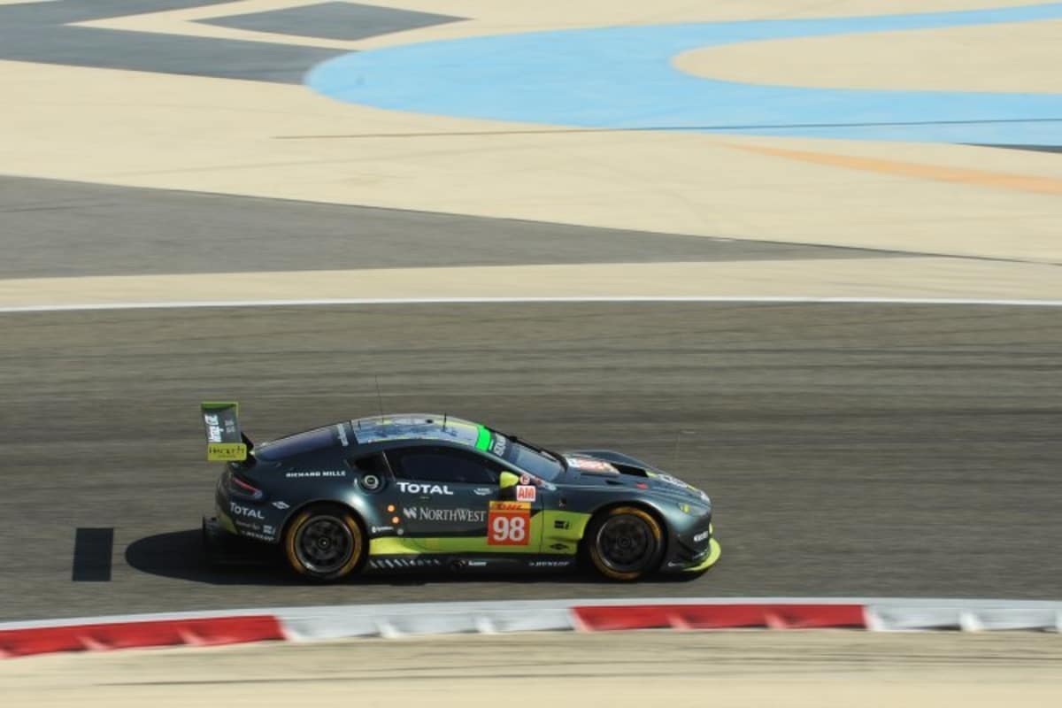 Der Aston Martin Vantage von  Paul Dalla Lana, Pedro Lamy und Mathias Lauda