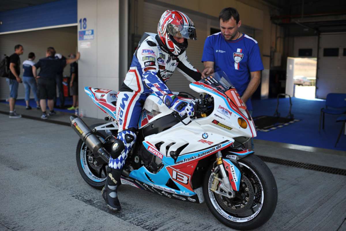 Michael Reich mit Endurance-Teamchef Rico Penzkofer