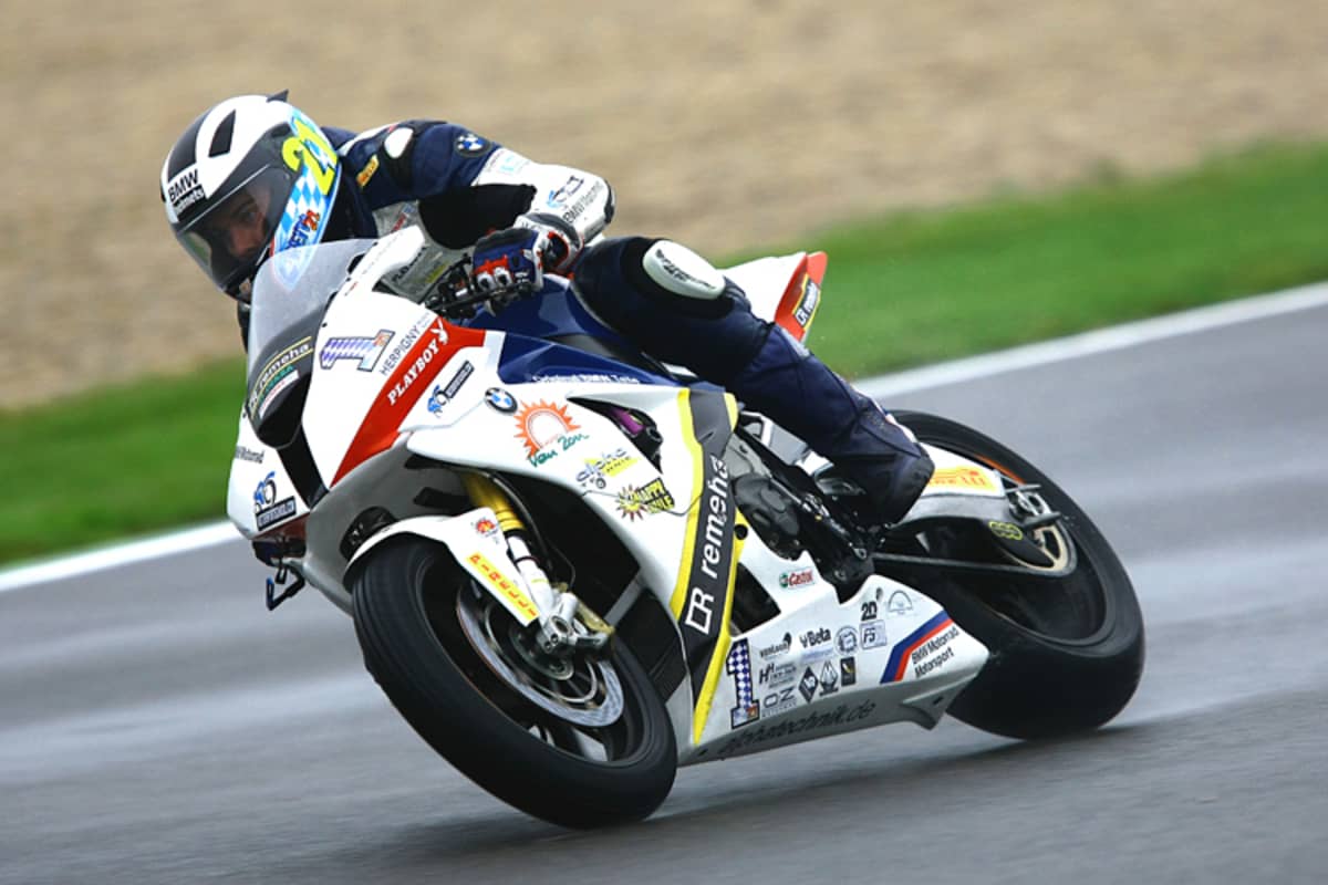 Der BMW-Pilot gewinnt den Reifenpoker