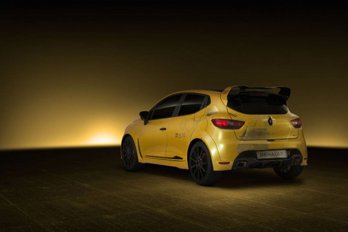 Sportliches Heck: Der Clio R.S. 16